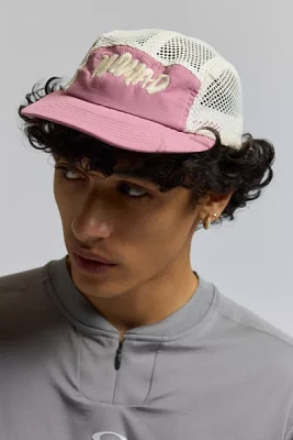 Hermanos Koumori Embroidered Two-Tone Mesh Running Hat