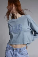 Levi’s® Football Varsity Graphic Long Sleeve Cropped Tee