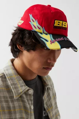 Graphic Racing Flame Dad Hat