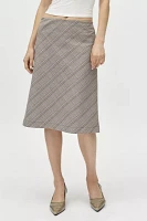 Urban Renewal Remnants Plaid Knee Length Skirt