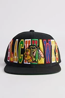 Mitchell & Ness NHL Chicago Blackhawks Varsity Bust Snapback Hat