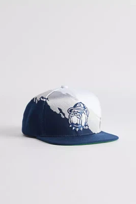 Mitchell & Ness NCAA Georgetown University Paintbrush Snapback Hat