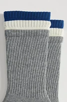 Stacked Crew Sock