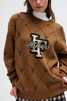 iets frans... Monogram Crew Neck Sweater