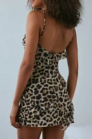 Out From Under X Wild Lovers Lilly Leopard Print Slip