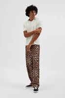 UO Turbo Leopard Print Baggy Skate Chino Pant