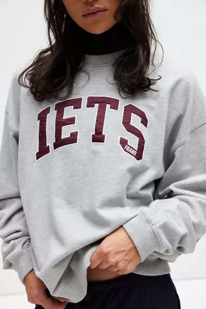 iets frans... Collegiate Crew Neck Sweatshirt