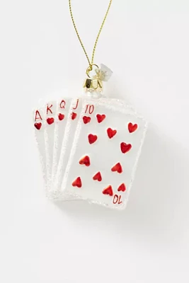 Royal Flush Playing Card Ornament