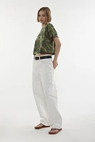 Urban Renewal Remade Camo Cropped Tee