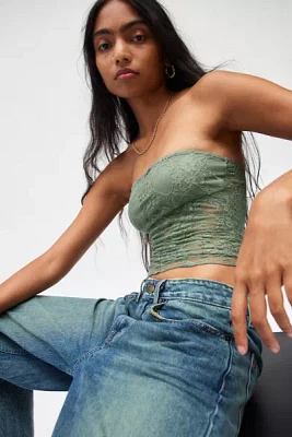 Kimchi Blue Kori Sheer Lace Tube Top