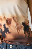 Dickies Running Wild Graphic Cropped Tank Top