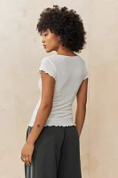 Out From Under Delilah Short Sleeve Top