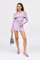 Silence + Noise Whitney Foldover Long Sleeve Top