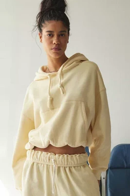 Out From Under Try Me Bubble Cropped Hoodie Sweatshirt