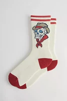 Yeehaw Skull Crew Sock