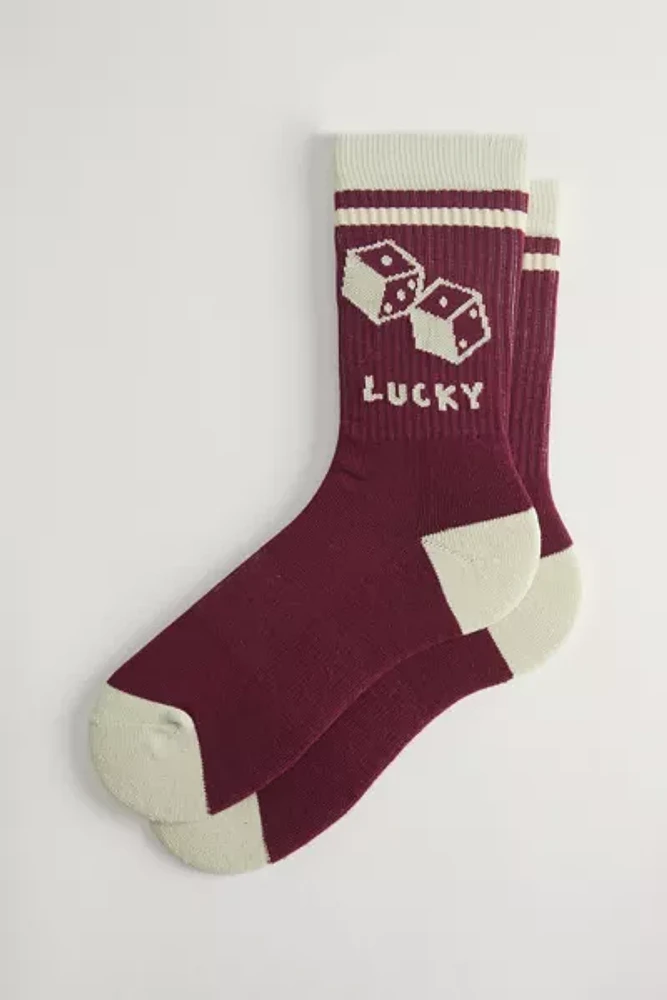 Lucky Dice Crew Sock