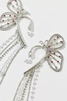 Butterfly Fringe Ear Cuff Set