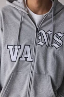 Vans Split Logo Zip-Up Hoodie Sweatshirt