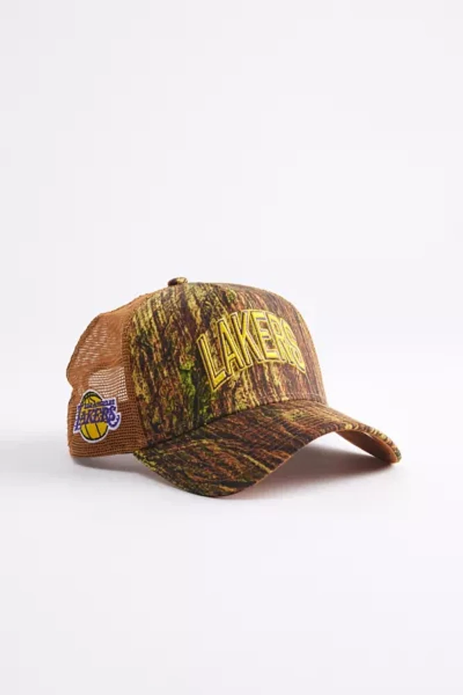 New Era NBA Los Angeles Lakers All-Star Camo Trucker Hat