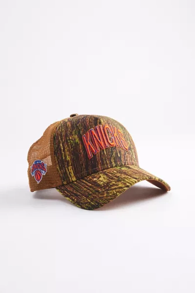 New Era NBA New York Knicks All-Star Camo Trucker Hat