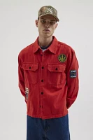 BDG Campfire Patch Button-Down Overshirt