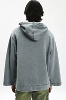 Kimchi Blue Tanner Tattoo Graphic Zip-Up Hoodie Sweatshirt