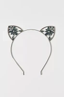 Rhinestone Cat Ears Headband