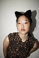 Faux Fur Cat Ears Headband