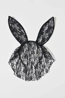 Lace Veil Bunny Ears Headband