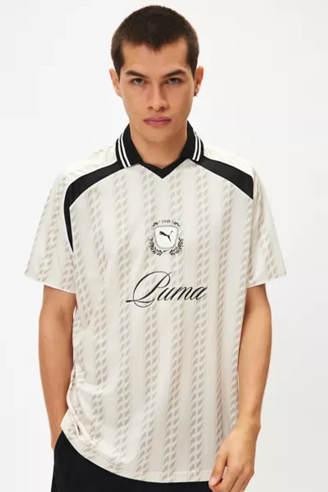 Puma Script Logo Relaxed Soccer Jersey Tee