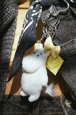 Moomintroll Plushie Keychain