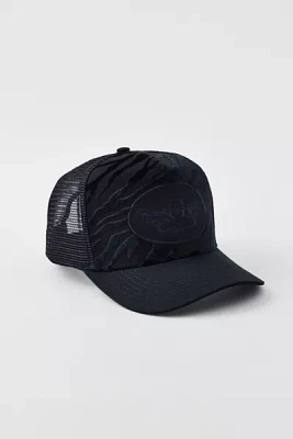 Boys Lie Black Flames Trucker Hat