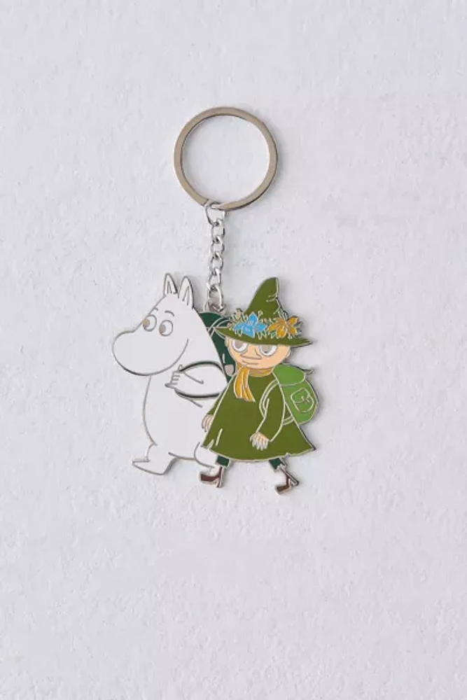 Moomin Enamel Keychain