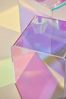 Acrylic Iridescent Seamless Side Table