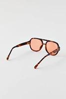 Reality Eyewear Runway Aviator Sunglasses