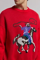 STAYCOOLNYC Rodeo Knit Crew Neck Sweater