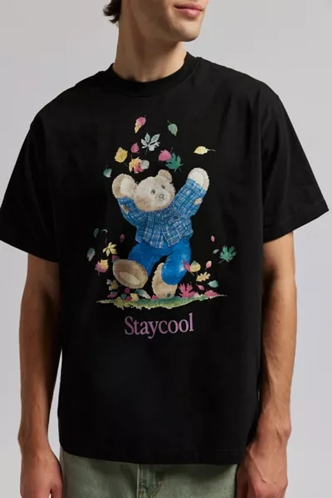 STAYCOOLNYC Rustic Bear Graphic Tee