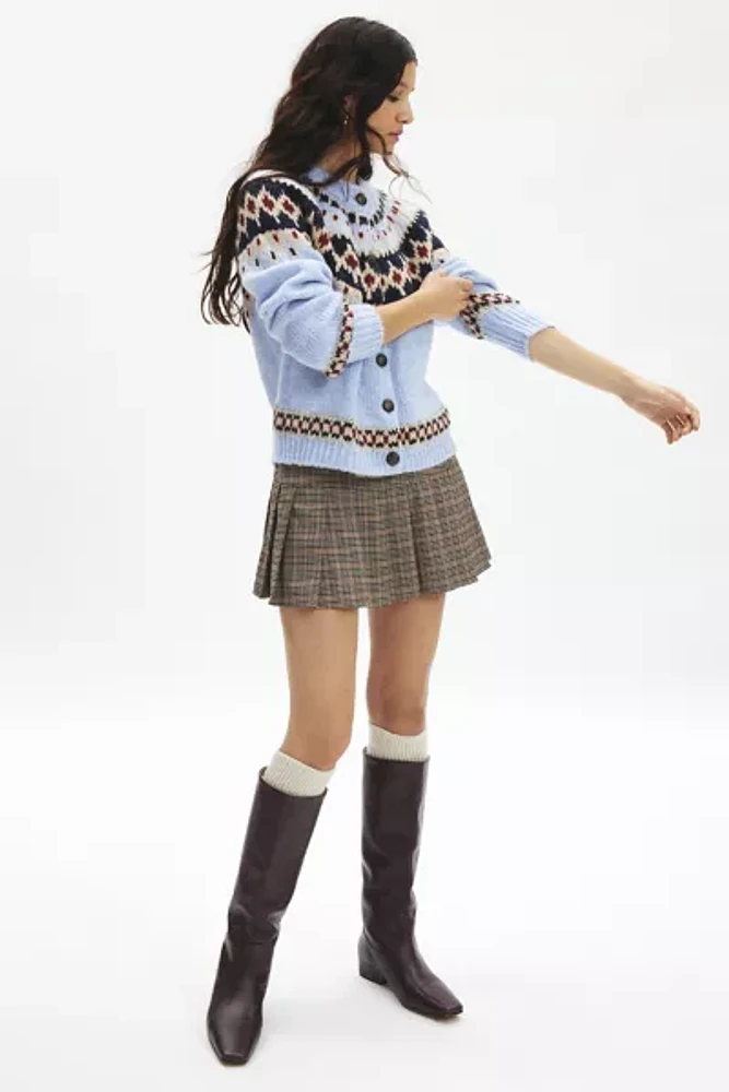 BDG Beverly Fairisle Knit Cardigan