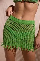 It’s Now Cool The Crochet Mini Skirt