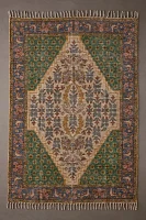 Parisa Medallion Printed Washable Rug