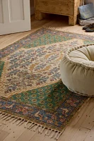 Parisa Medallion Printed Washable Rug