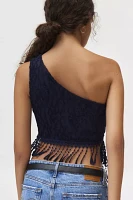 Kimchi Blue Shania One Shoulder Top