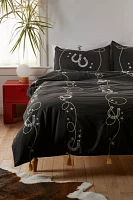 Jolene Horseshoe Embroidered Duvet Cover