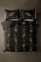 Jolene Horseshoe Embroidered Duvet Cover