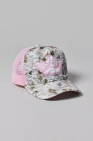 Boys Lie Rose Colored Camo Trucker Hat