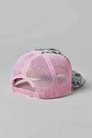 Boys Lie Rose Colored Camo Trucker Hat