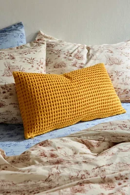 Urban Renewal Remade Waffle Bolster Pillow