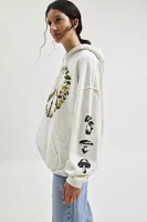 Mushroom Peace Graphic Hoodie Sweatshirt