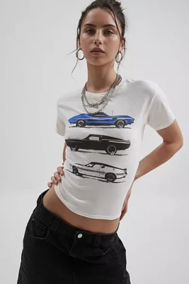 Muscle Car Slim Graphic Tee