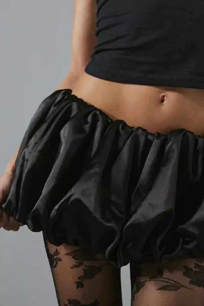 For Love & Lemons Lena Bubble Micro Mini Skirt